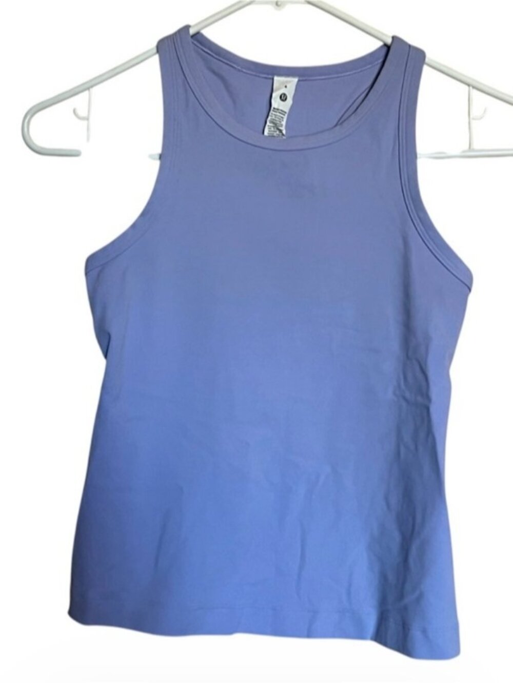 lavender tank top size 4